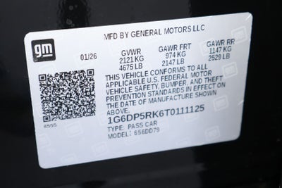 2026 Cadillac CT5 Sport