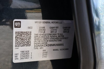 2022 Chevrolet Suburban LT