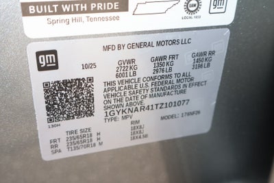 2026 Cadillac XT5 Luxury