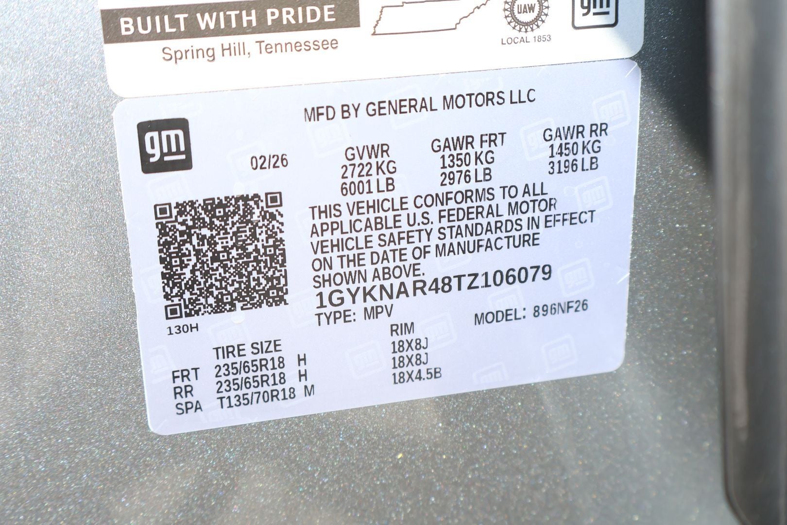 2026 Cadillac XT5 Luxury