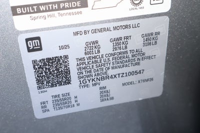 2026 Cadillac XT5 Luxury