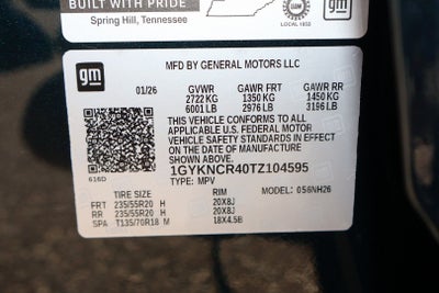 2026 Cadillac XT5 Premium Luxury