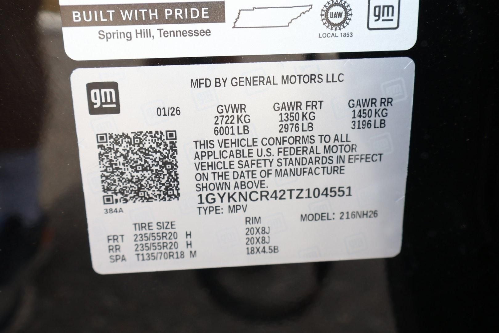 2026 Cadillac XT5 Premium Luxury