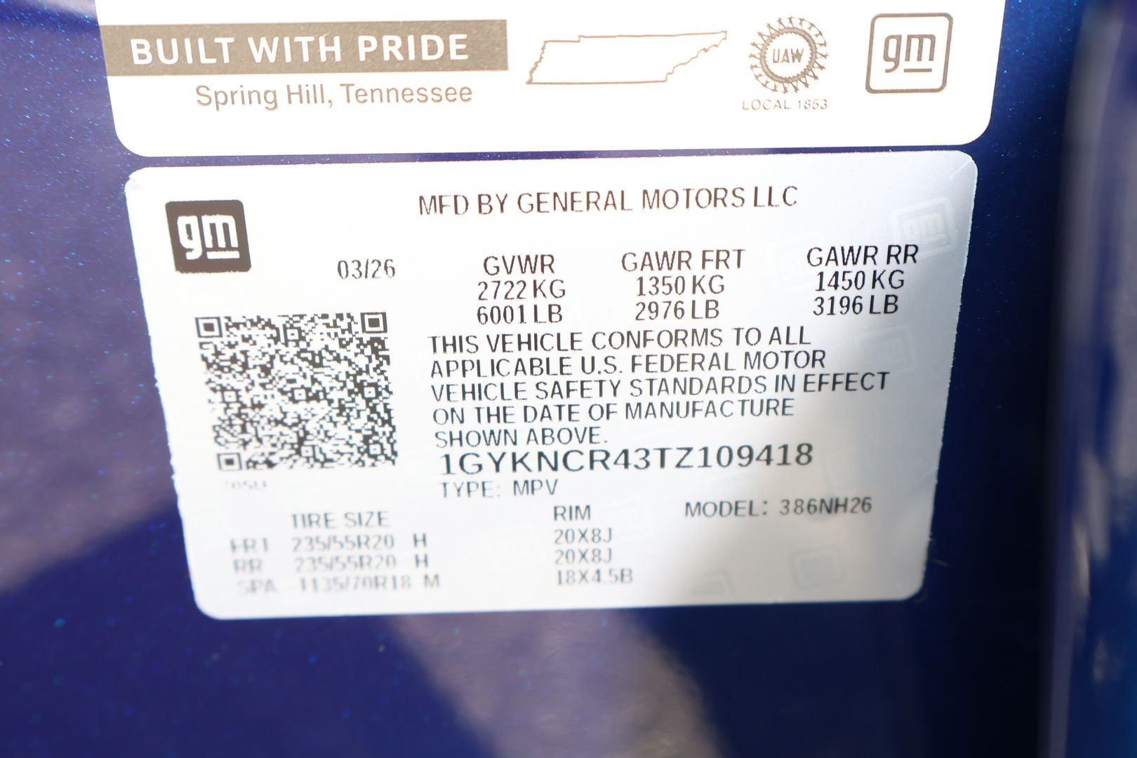 2026 Cadillac XT5 Premium Luxury