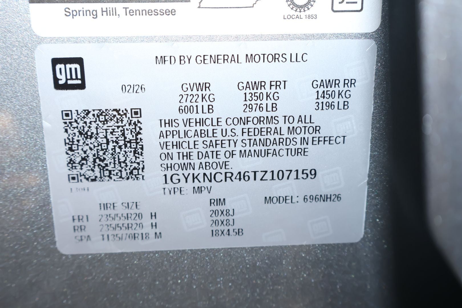 2026 Cadillac XT5 Premium Luxury