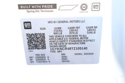 2026 Cadillac XT5 Premium Luxury