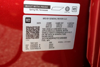 2026 Cadillac XT5 Premium Luxury