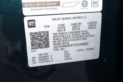 2026 Cadillac XT5 Premium Luxury