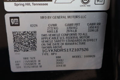 2026 Cadillac XT5 Premium Luxury