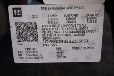 2025 Cadillac XT5 Premium Luxury