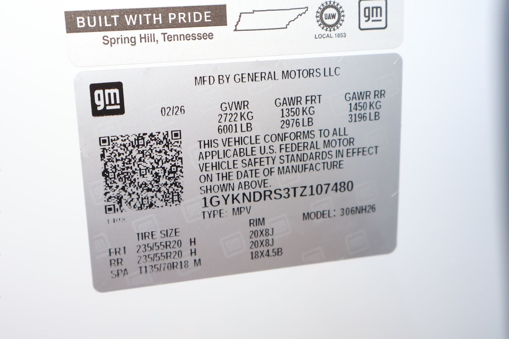 2026 Cadillac XT5 Premium Luxury