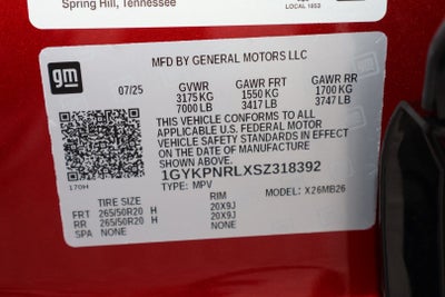 2025 Cadillac LYRIQ Luxury