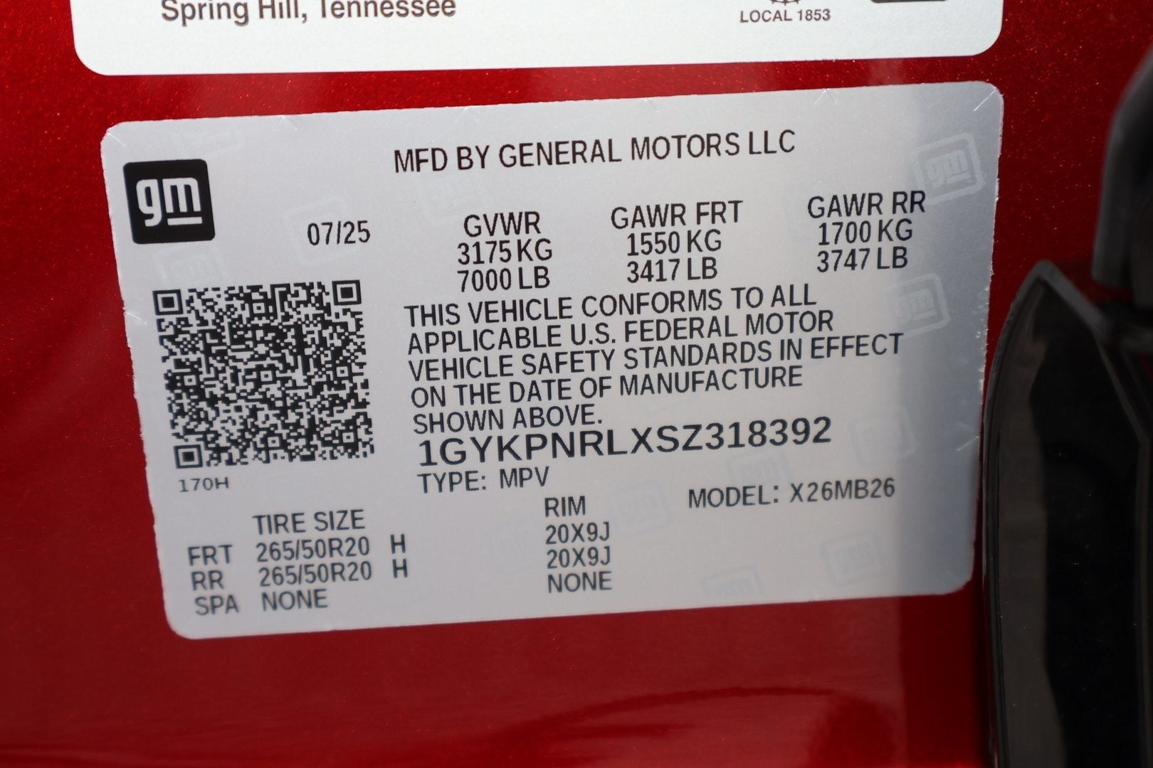 2025 Cadillac LYRIQ Luxury