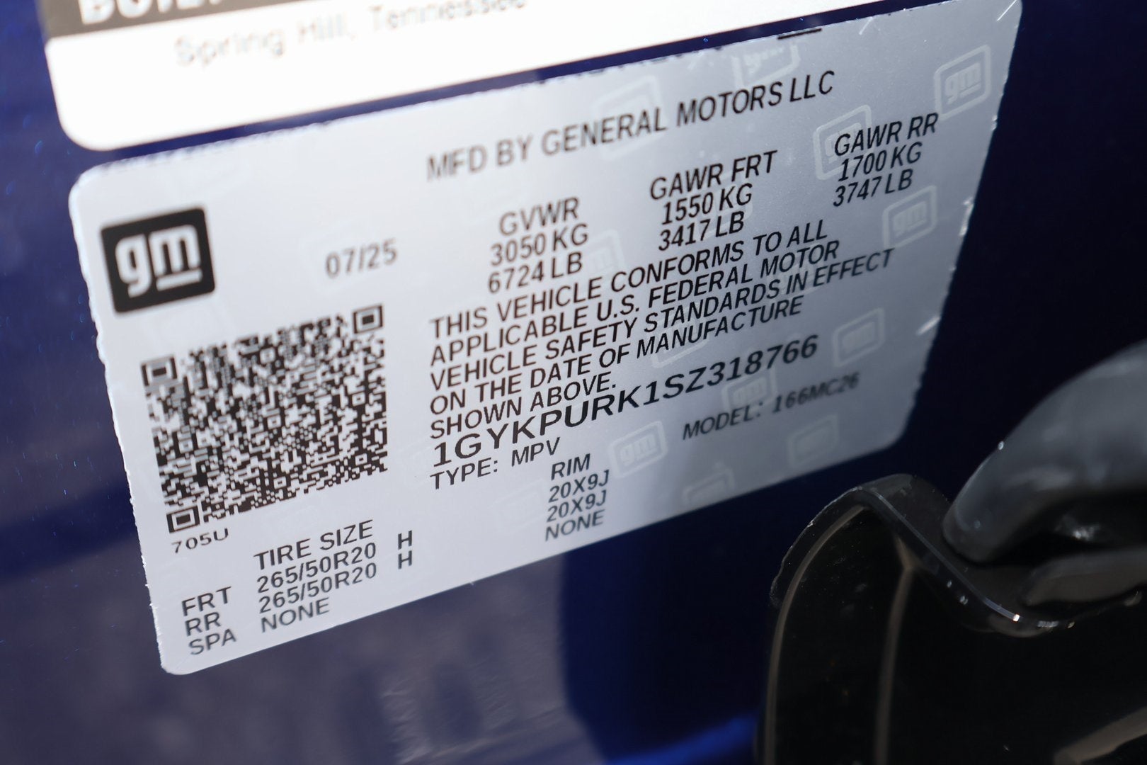 2025 Cadillac LYRIQ Sport