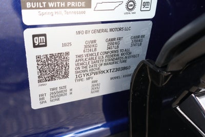 2026 Cadillac LYRIQ Premium Sport