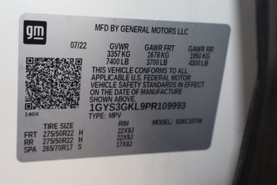 2023 Cadillac Escalade Sport Platinum