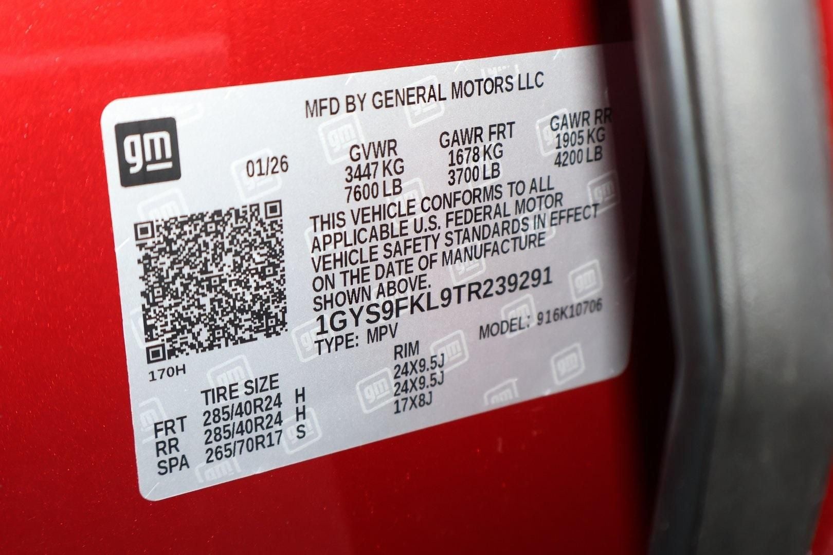 2026 Cadillac Escalade Sport