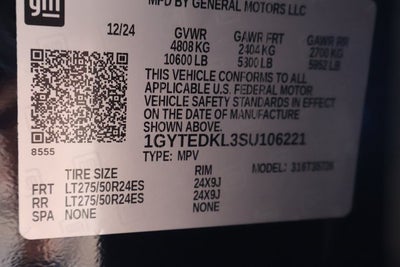 2025 Cadillac ESCALADE IQ Luxury 2