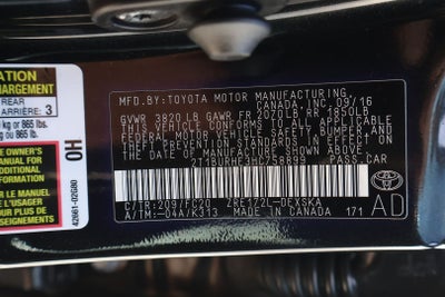 2017 Toyota Corolla L