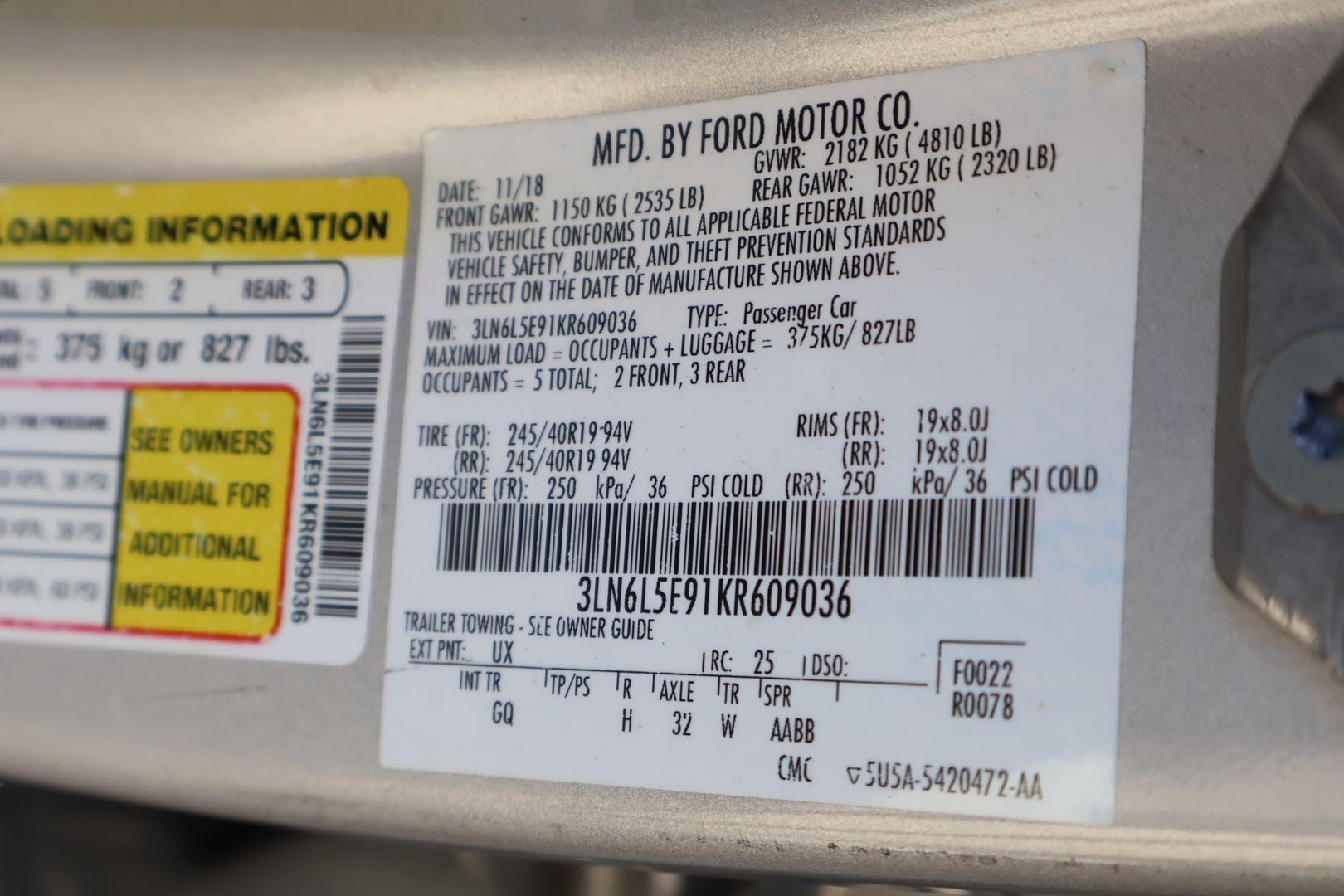 2019 Lincoln MKZ Reserve