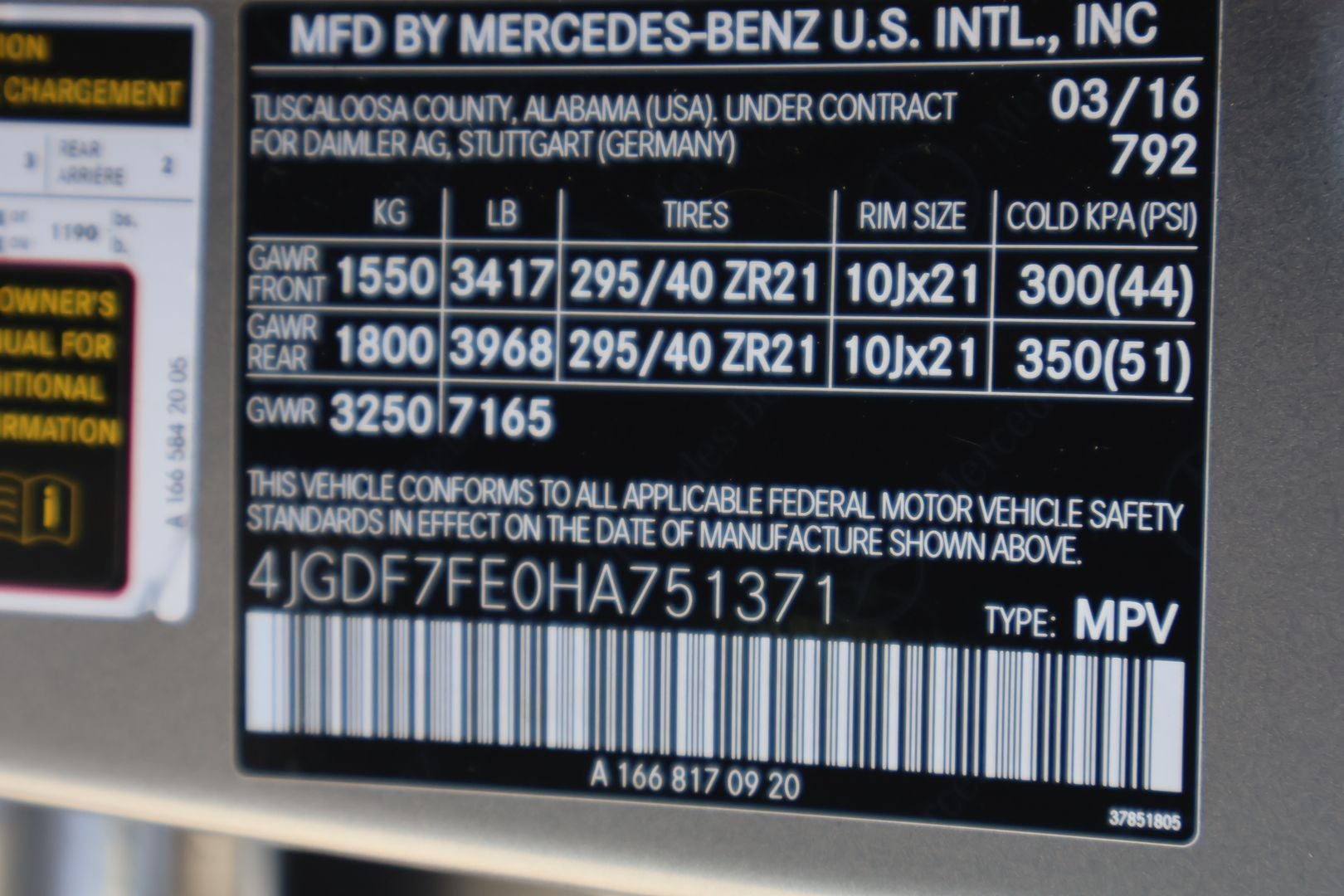 2017 Mercedes-Benz GLS GLS 63 AMG® 4MATIC®