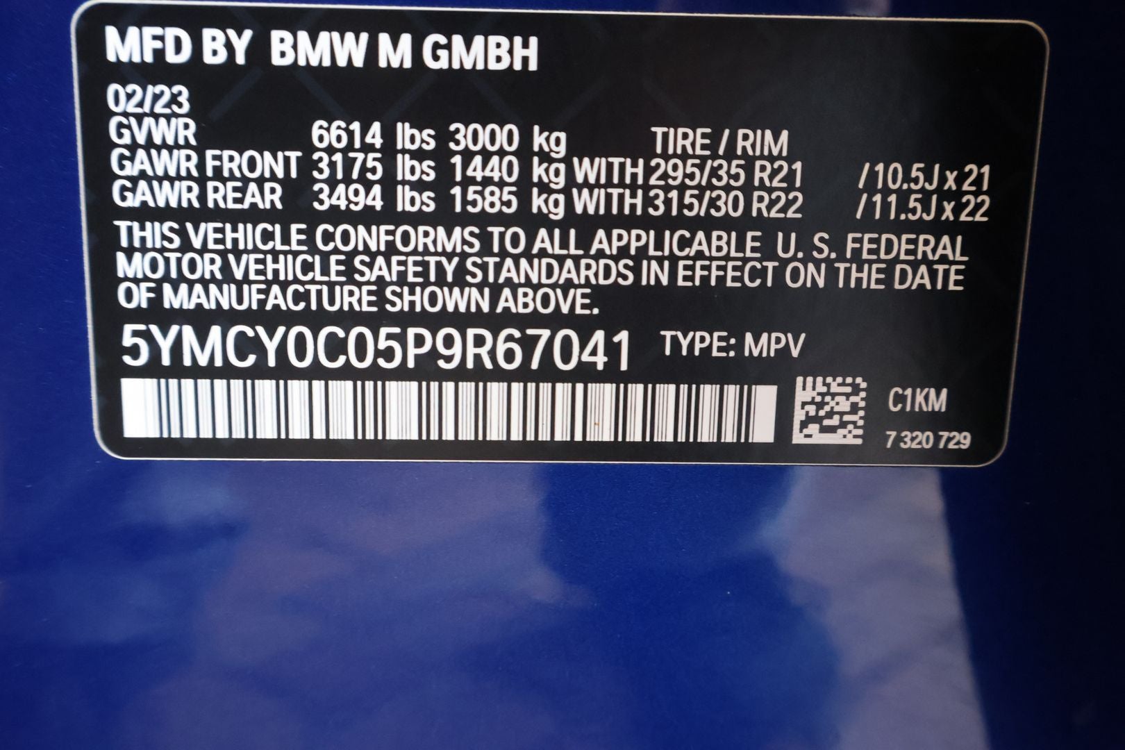 2023 BMW X6 M Base