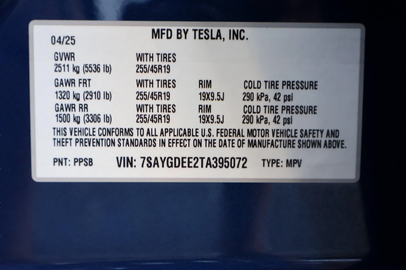 2026 Tesla Model Y Long Range