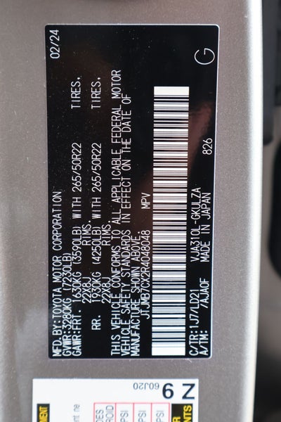2024 Lexus LX 600 F SPORT