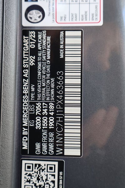 2023 Mercedes-Benz G-Class G 63 AMG® 4MATIC®