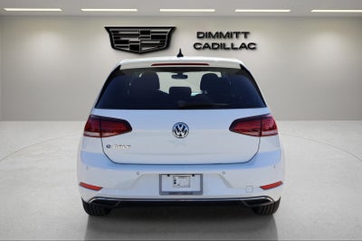 2018 Volkswagen e-Golf SEL Premium