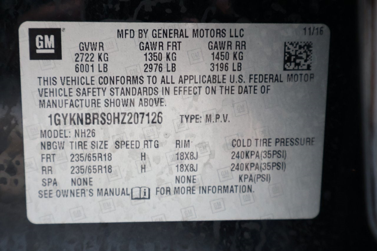 2017 Cadillac XT5 Luxury