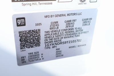 2026 Cadillac XT5 Premium Luxury