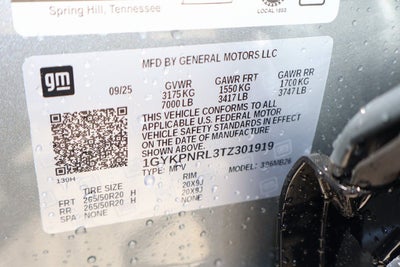 2026 Cadillac LYRIQ Luxury