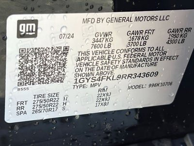 2024 Cadillac Escalade Sport