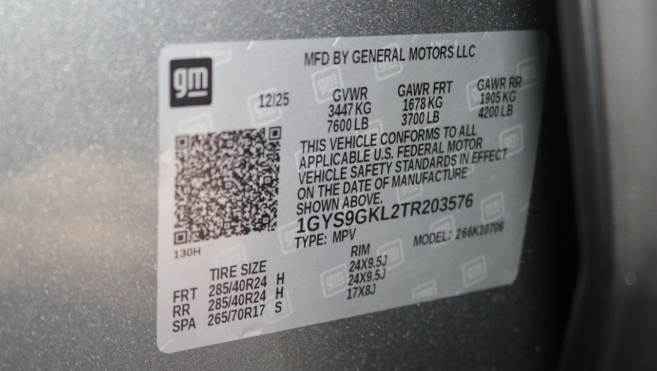 2026 Cadillac Escalade Platinum Sport