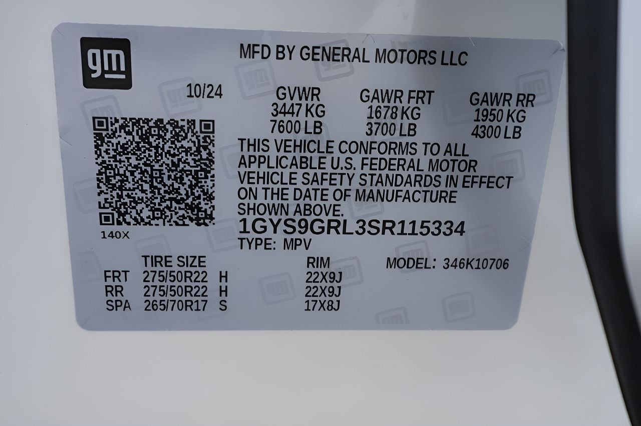 2025 Cadillac Escalade Sport Platinum