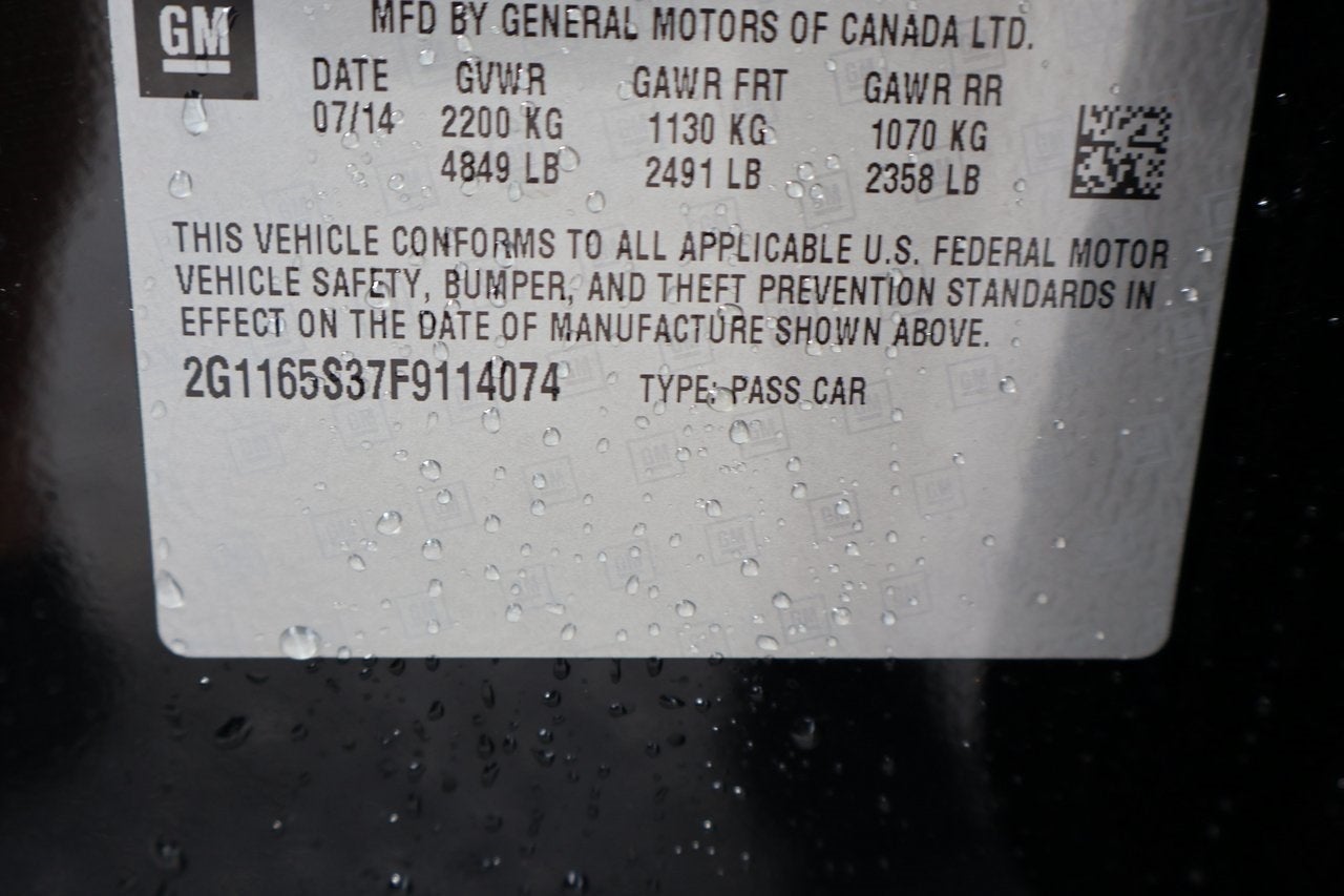 2015 Chevrolet Impala LTZ 2LZ