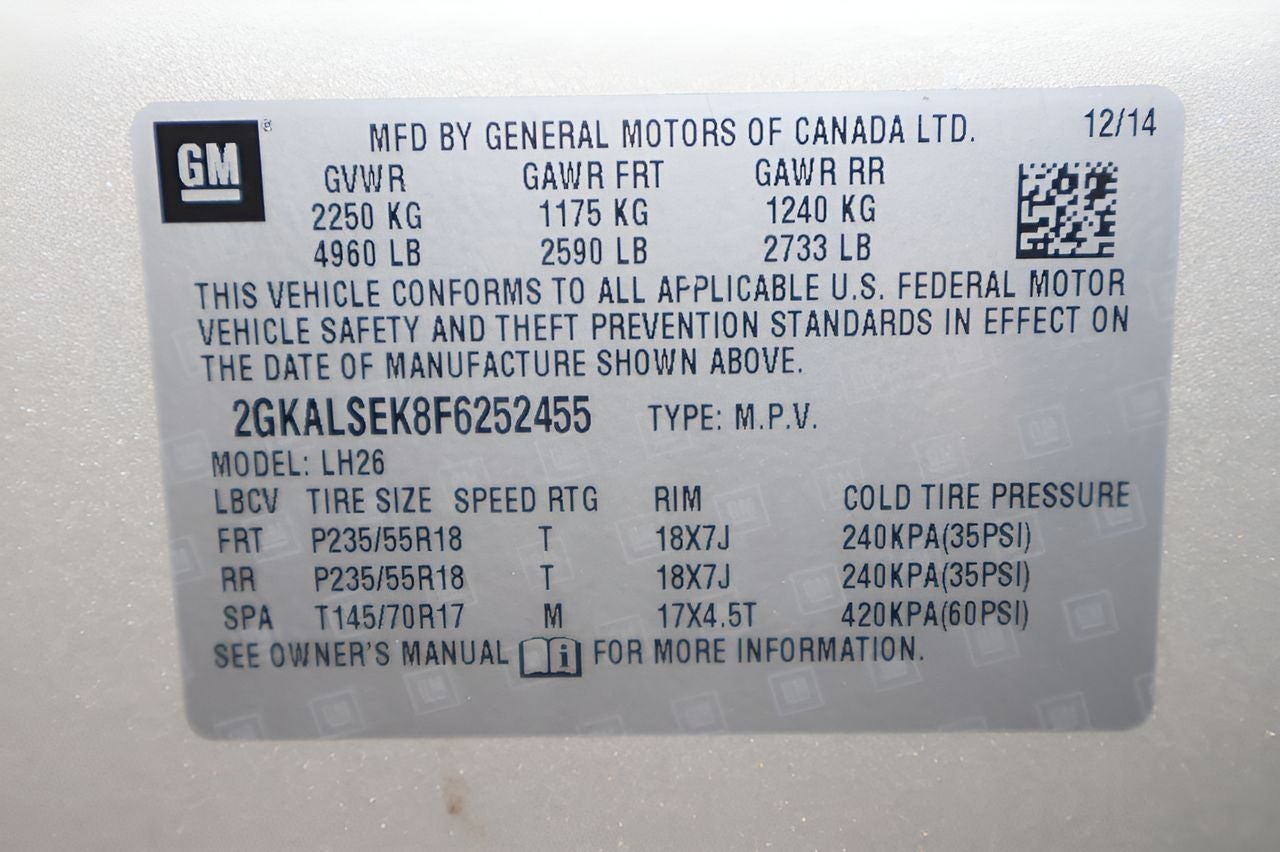 2015 GMC Terrain SLT-1