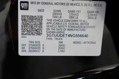 2022 GMC Sierra 1500 SLT