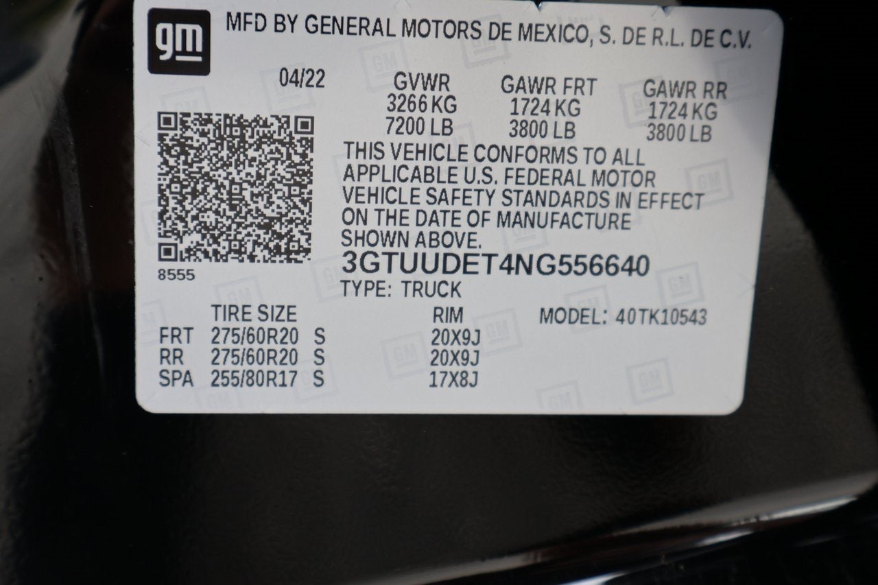 2022 GMC Sierra 1500 SLT