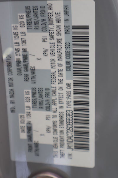 2025 Mazda Mazda MX-5 Miata Club