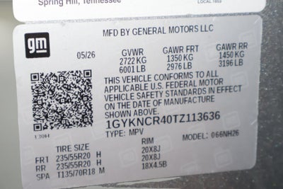 2026 Cadillac XT5 Premium Luxury