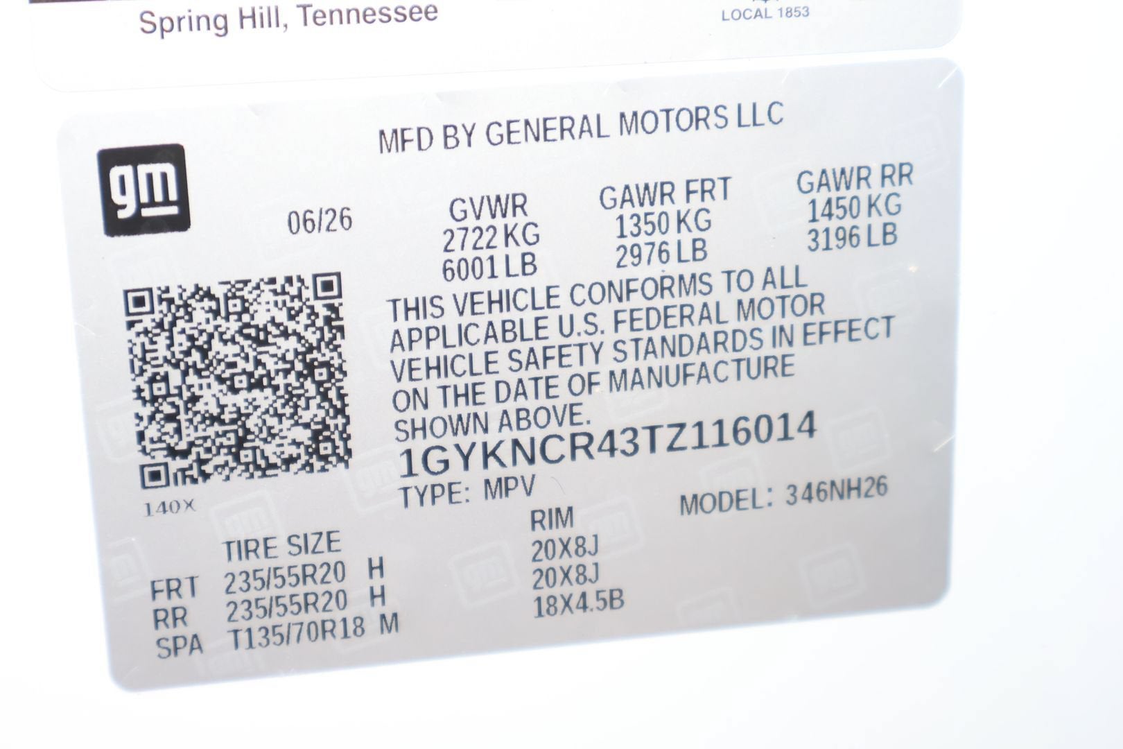 2026 Cadillac XT5 Premium Luxury