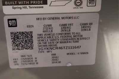 2026 Cadillac XT5 Premium Luxury