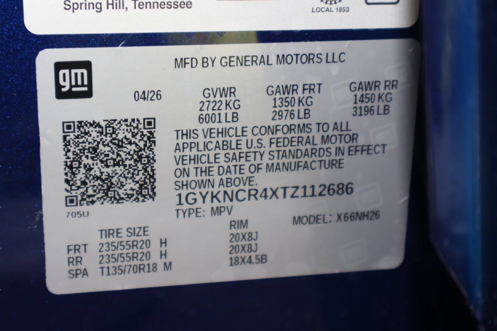 2026 Cadillac XT5 Premium Luxury