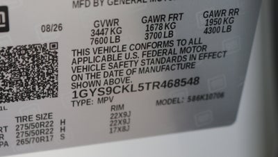 2026 Cadillac Escalade Luxury