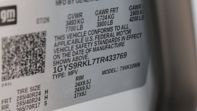 2026 Cadillac Escalade ESV Platinum Sport