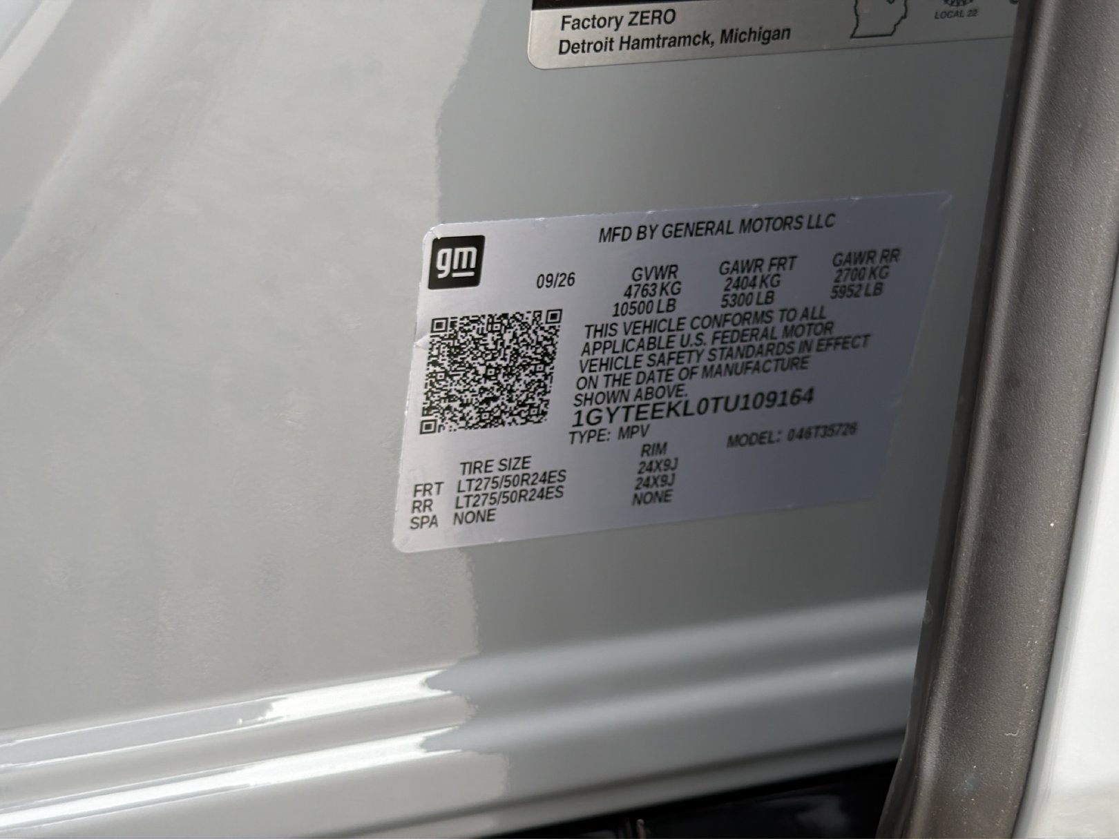 2026 Cadillac ESCALADE IQ Sport