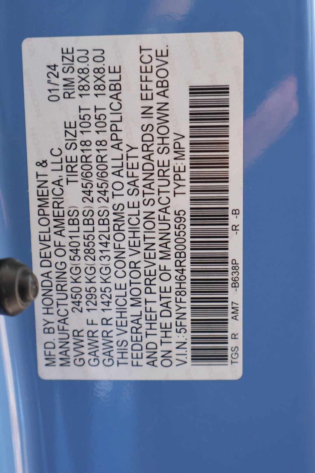 2024 Honda Passport TrailSport