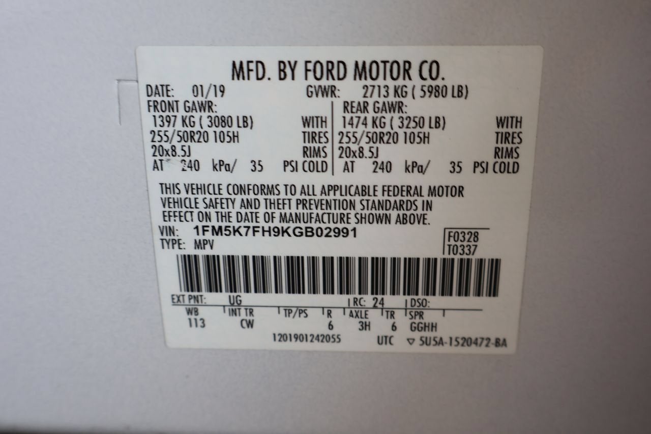 2019 Ford Explorer Limited
